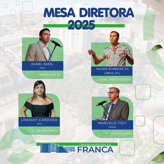 Mesa Diretora 2025 