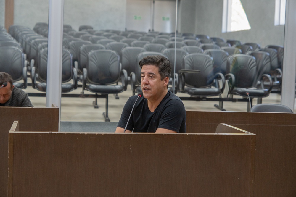 Fransérgio Garcia em Reunião de Comissões