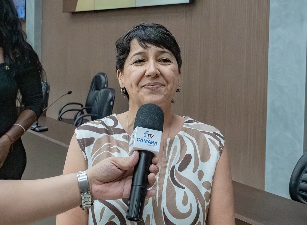 A gerente do SESC Franca também participou do evento