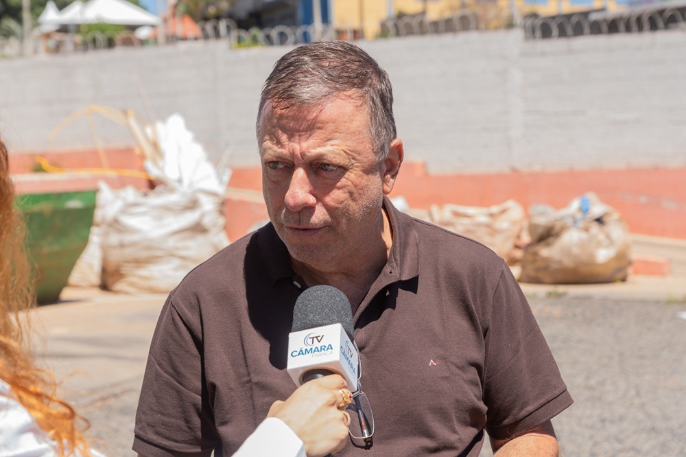 Munícipe dá exemplo de descarte consciente