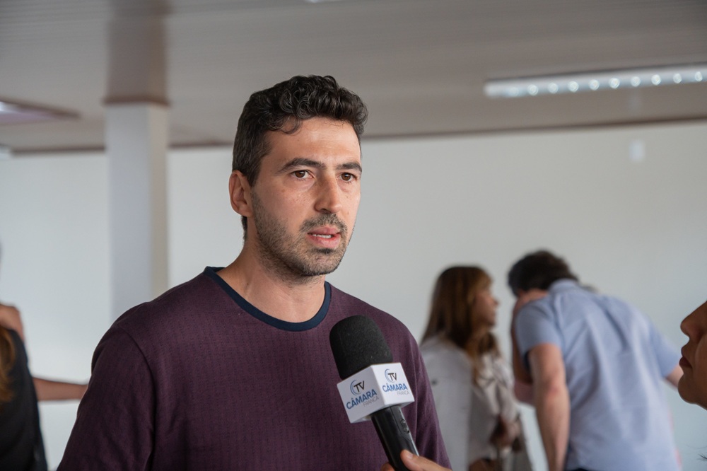 Vereador Daniel Bassi participa de inauguração do CRA