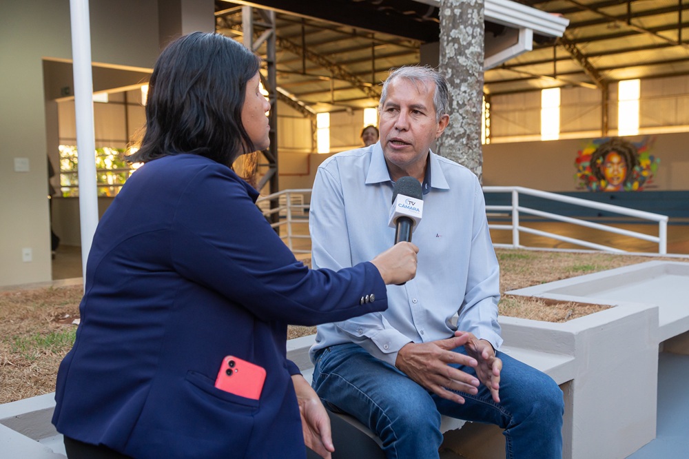 Vereador Marcelo Tidy participa de inauguração de CRA