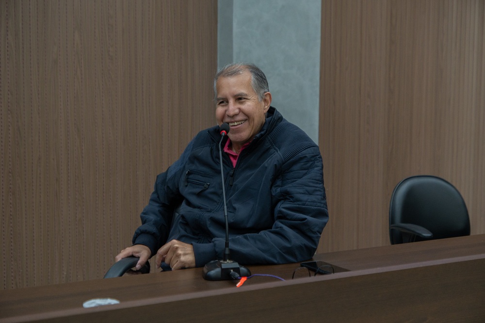 Vereador Tidy participa de Reunião das Comissões Permanentes