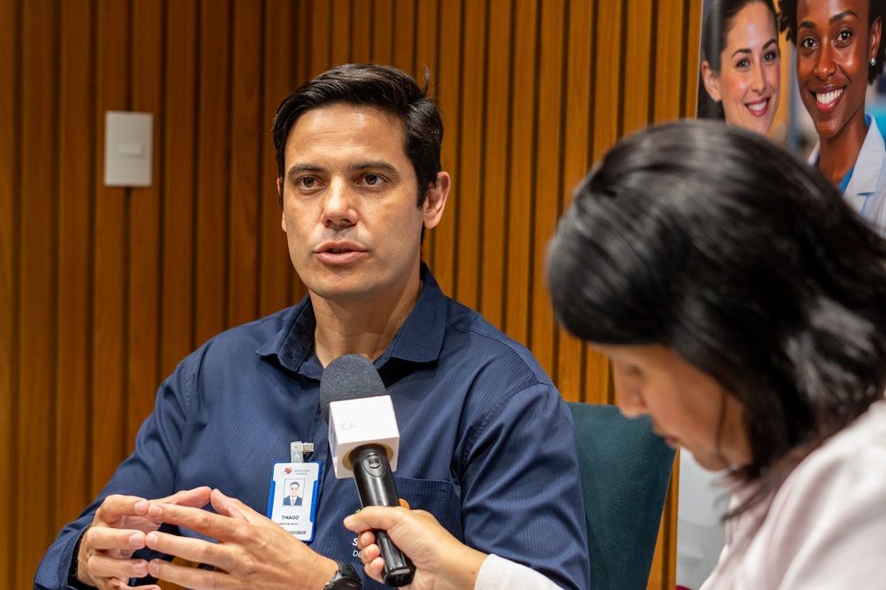 Thiago Silva fala sobre Grupo Santa Casa