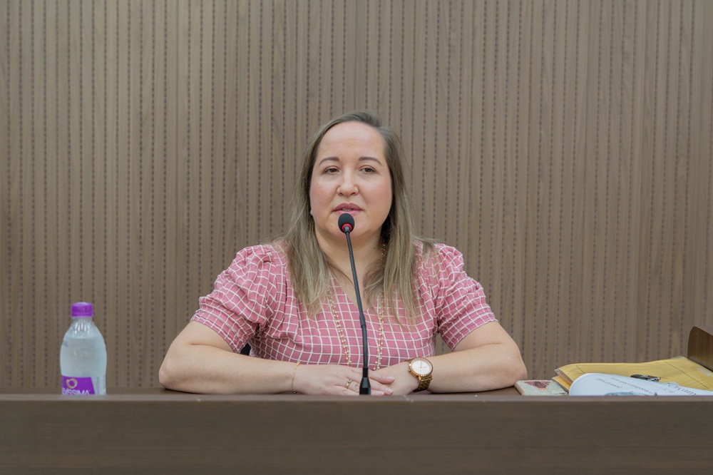 Contadora Ana Virginia apresenta dados na Audiência Pública sobre a LOA 2026