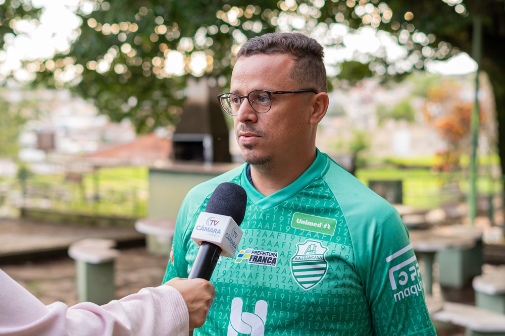 Diego Teixeira, torcedor da Francana