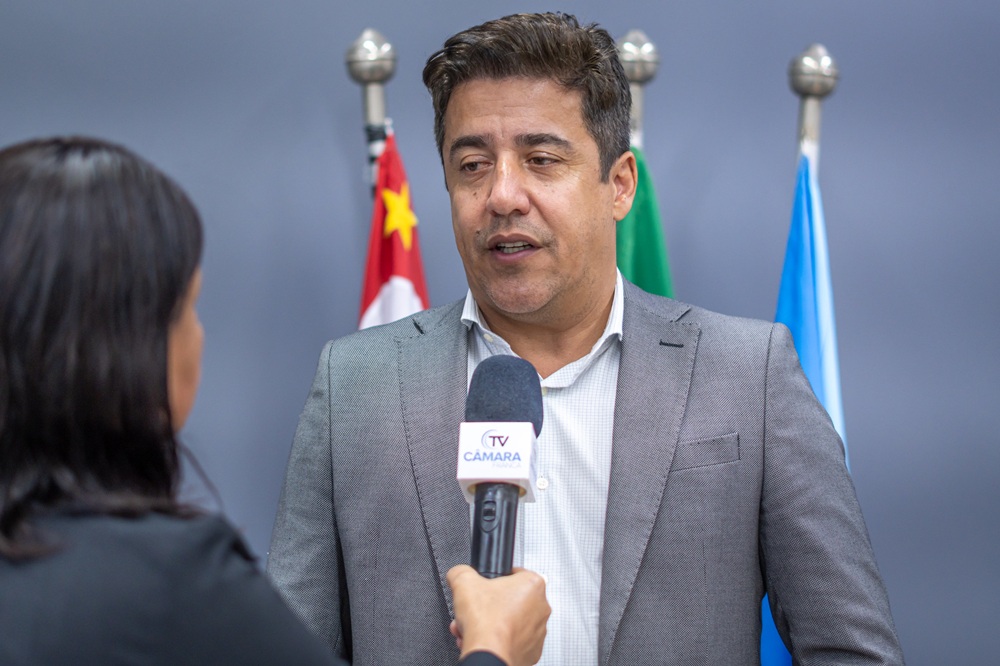 Presidente Fransérgio Garcia comenta visita de governador