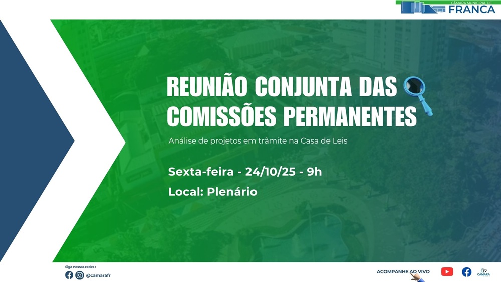 Reunião de Comissões 