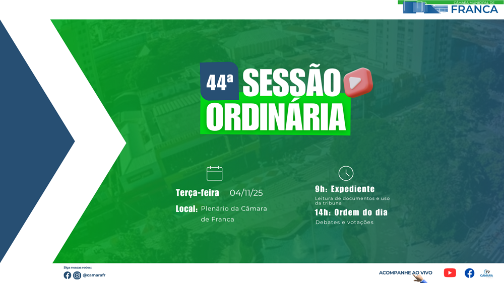 Sessão Ordinária