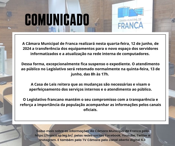 comunicado