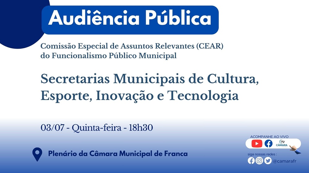 AUDIÊNCIA CEAR 