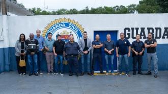 Vereadores realizam visita institucional na sede da Guarda Civil Municipal