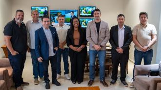 Vereadores visitam sede da Record Interior em Franca