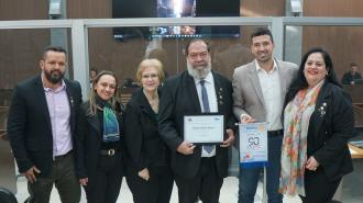 Rotary Club de Franca é homenageado na Câmara Municipal pelos 90 anos de fundação