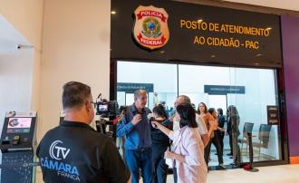 Câmara de Franca acompanha inauguração do Posto da Polícia Federal