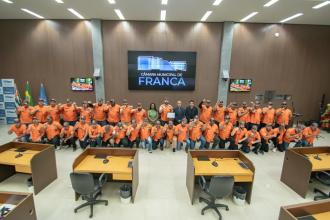 Câmara de Franca homenageia o grupo Legendários 3 Colinas com moção de aplausos