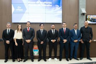 Plenário da Câmara de Franca recebe cerimônia de posse dos novos auditores-fiscais do Trabalho