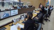 Deputada estadual Graciela discursa durante reunião na Câmara Municipal de Franca
