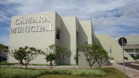 Fachada da Câmara Municipal de Franca