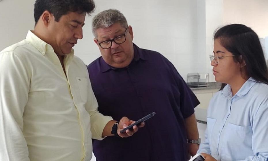 Fransergio Garcia recebe visita de vereador de cidade do Rio Grande do Norte