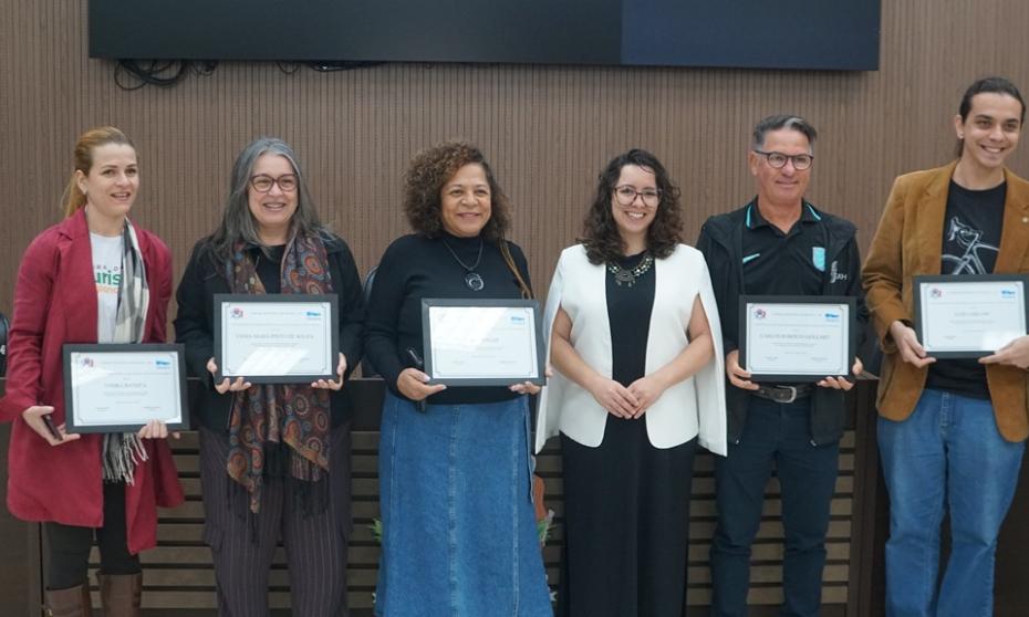 Câmara Municipal homenageia organizadores da Feira de Turismo de Franca
