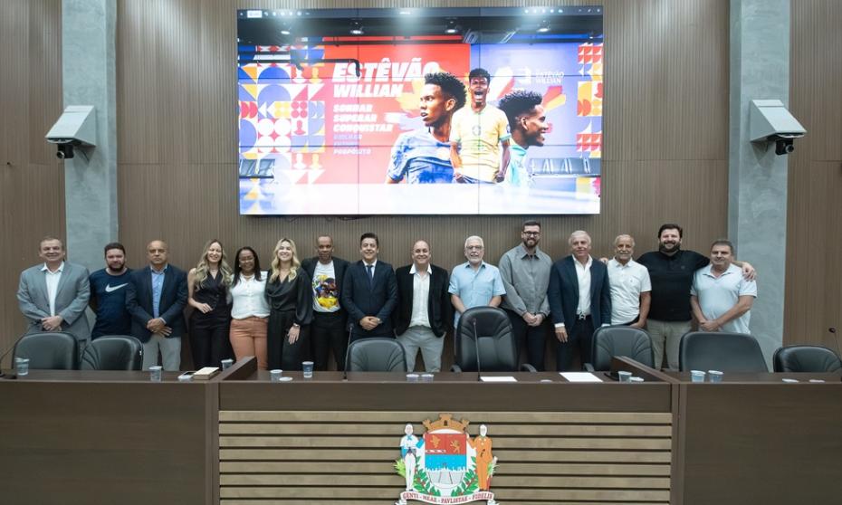 Instituto Estevão Willian é apresentado oficialmente em evento na Câmara de Franca 