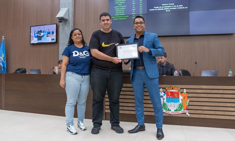 Câmara aprova Moção de Aplausos a cidadão que salvou vítima de engasgamento