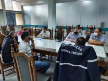 Membros da CEAR se reúnem com integrantes da Vigilância em Saúde na manhã de hoje